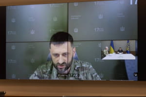 Командири корпусів на нараді з Зеленським