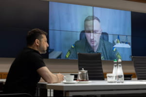 Командири корпусів на нараді з Зеленським