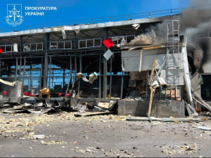 Наслідки обстрілу Харкова