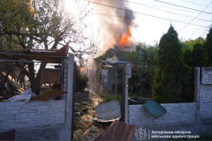 Наслідки атаки рф по Запоріжжю