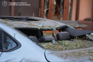 Наслідки атаки рф по Запоріжжю