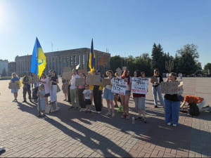протести за повернення Федорова та відставку Сирського