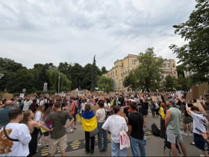 Название: протести за повернення Федорова та відставку Сирського_1
