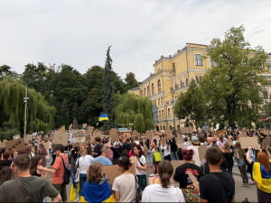 Название: протести за повернення Федорова та відставку Сирського_1