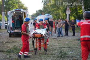 Наслідки атаки рф по Запоріжжю