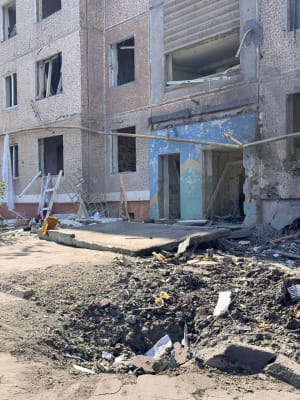 Наслідки обстрілу
