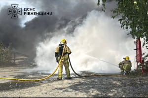 Пожежа на Рівненщині