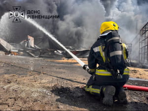 Пожежа на Рівненщині