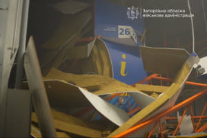 рф вдарили по Епіцентру на Запоріжжі