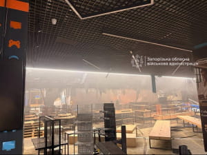 рф вдарили по Епіцентру на Запоріжжі