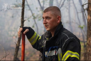 Масштабна пожежа на Черкащині