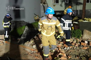 Наслідки аткаки на Головне управління Національної поліції в Житомирській області