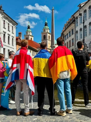 Українці по всьому світу відзначають День Незалежності 