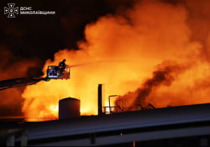 масштабна пожежа на виробництві PepsiCo після атаки рф