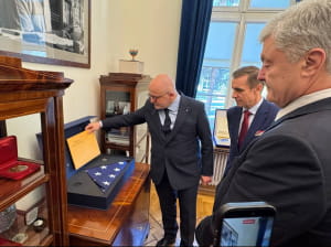 Петр Порошенко и Павел Коваль