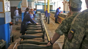 Министр обороны Полторак инспектирует хранилища (2019)