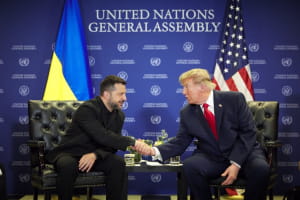 Володимир Зеленський і Дональд Трамп