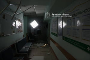 Последствия атаки на Запорожье