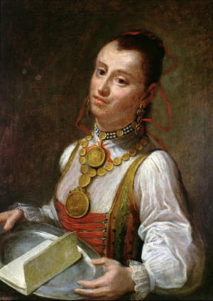 Панянка Елія з українського міста Жванець (К. Радзивіловський, 1780-ті роки)