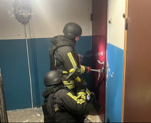 Наслідки обстрілу Запоріжжя