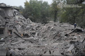 Наслідки атаки на Запоріжжя 