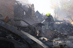 У Харкові авіабомби зруйнували приватні будинки