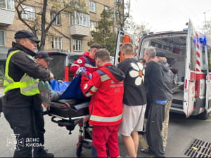 Наслідки обстрілу Києва (15.10.2026)