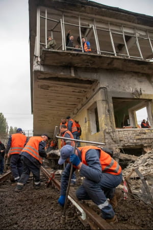 ремонт пошкоджених колій