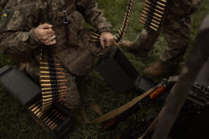 Подготовка бойцов 5 ОШБр