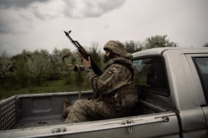 Подготовка бойцов 5 ОШБр