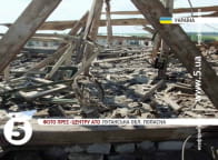 Наслідки обстрілу житлових будинків в Попасній з "Градів"