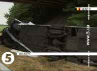 У Бельгії в аварію потрапив автобус 