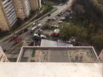 Пожежа на паркінгу