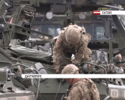 До Латвії увійшла колона військової техніки США