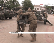 До Латвії увійшла колона військової техніки США