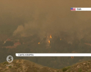 Масштабні пожежі в окрузі Лос-Анджелес