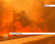 Масштабні пожежі у Каліфорнії