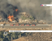 Масштабні пожежі у Каліфорнії