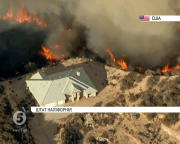 Масштабні пожежі у Каліфорнії