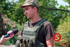 Кадри з передової