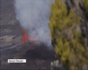виверження вулкана Piton de la Fournaise 