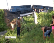 У Кубі з рейок зійшов пасажирський потяг