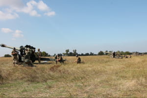 Збори артилеристів на Херсонщині