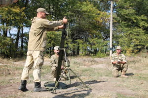 Збори артилеристів на Херсонщині