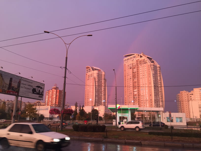 Незвична погода у Києві