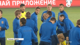 Українська збірна з футболу готується до матчу зі збірною Косово