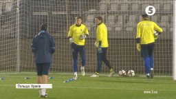 Українська збірна з футболу готується до матчу зі збірною Косово