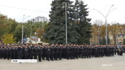 у Києві майже 700 майбутніх копів присяглися на вірність Україні