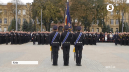 у Києві майже 700 майбутніх копів присяглися на вірність Україні