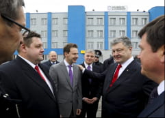 Петро Порошенко відвідав підприємство "Кромберг енд Шуберт Україна"